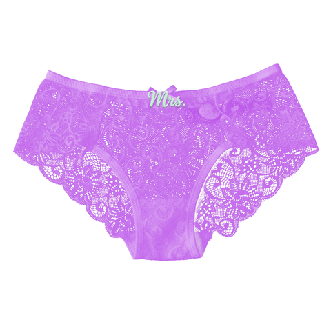 Crystal Name Thongs