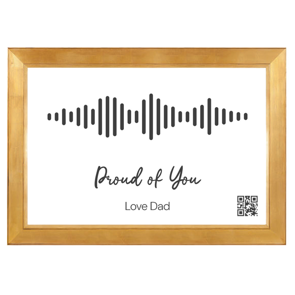 Sound Wave Sign With QR CodeMain