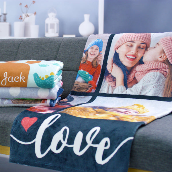 Custom blanket using Predefined template