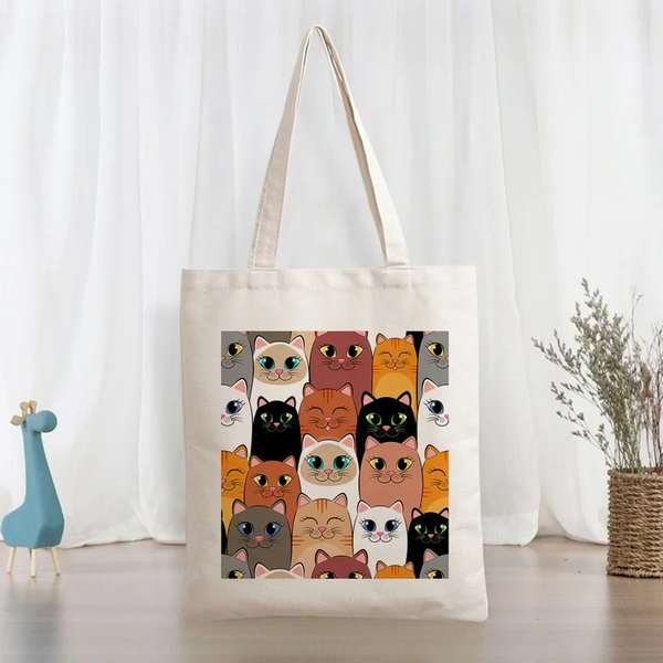 Colorful Tote bag  using Predefine Template